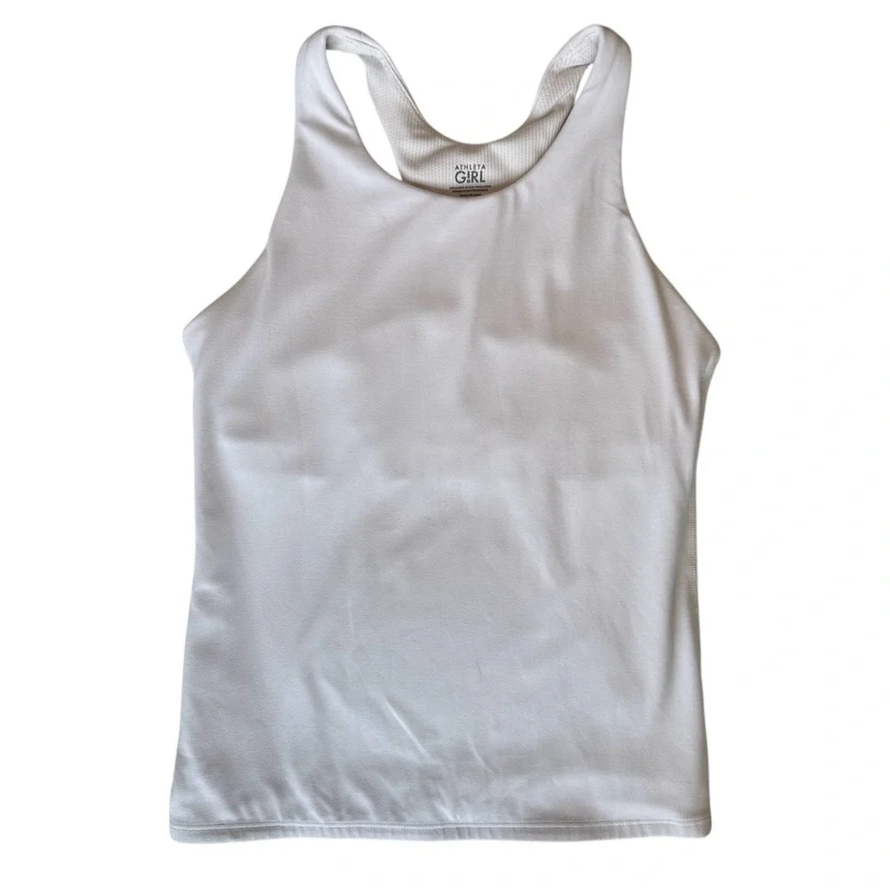 Athleta Girl Long Distance Tank – Girls XL (14) White - Picture 2 of 9